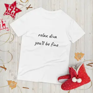 Relax Diva You'll Be Fine Chill Girl Short-Sleeve T-Shirt