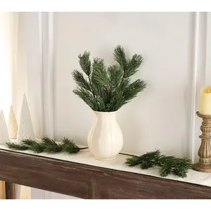 Simply Stunning Set of 5 24" Long Needle Pine Sprays by Janine Graff