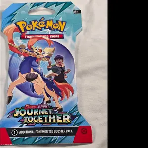 Pokémon Scarlet & Violet Journey Together Booster Pack - Additional TCG Card Game Pack for Collectors