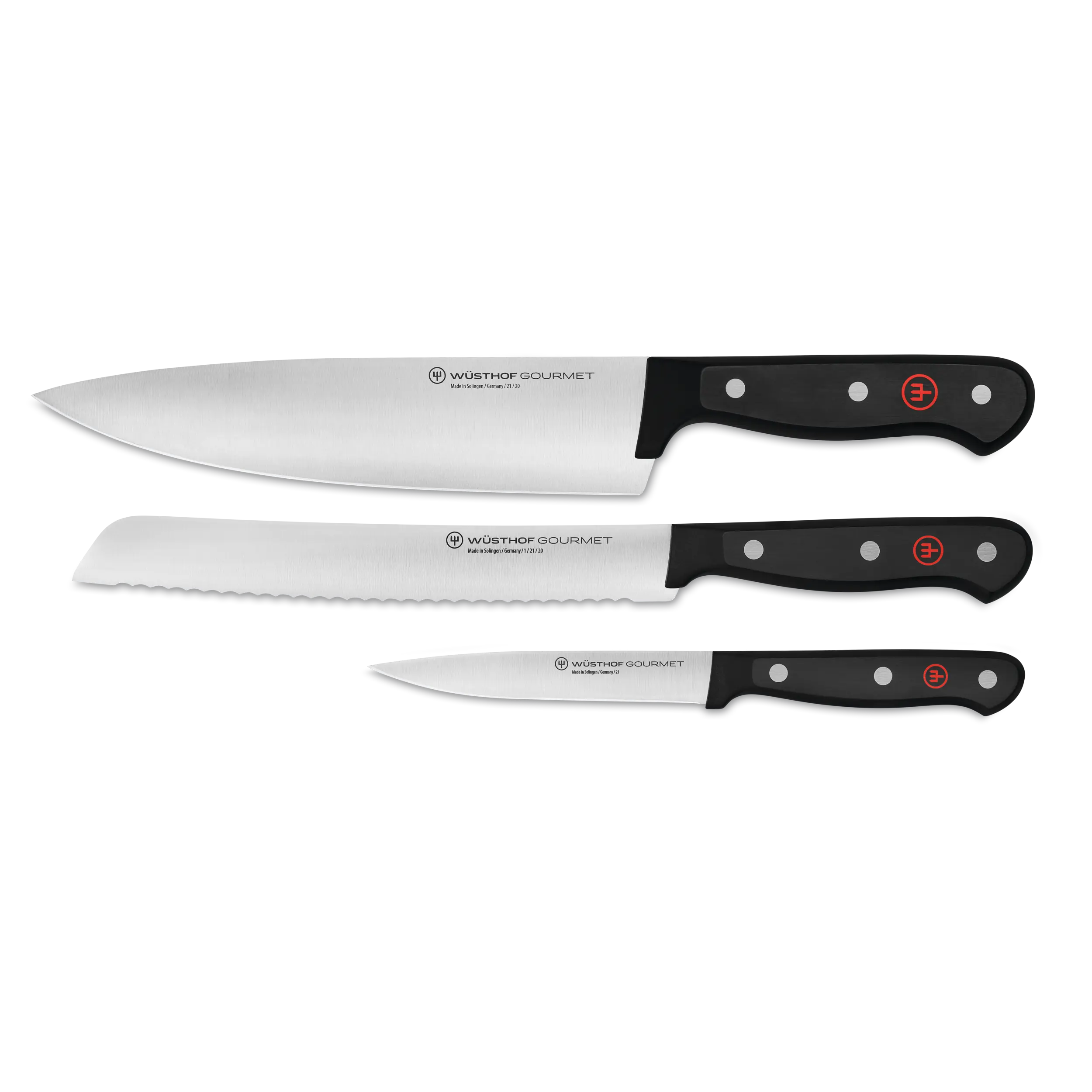 Gourmet 3-Piece Starter Knife Set