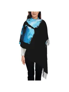 1 piece  Shawl In Autumn Winter Large Warm Gifts Neckwarmer Scarves