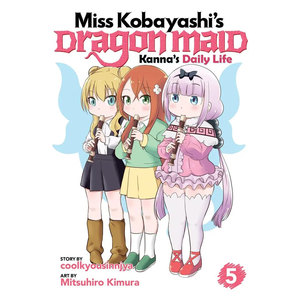 USED Book - Miss Kobayashi's Dragon Maid: Kanna's Daily Life Vol. 5 by Coolkyousinnjya (Paperback) - english
