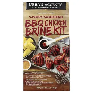 Urban Accents Savory Southern BBQ Chicken Brine Kit, 7 oz (198 g )