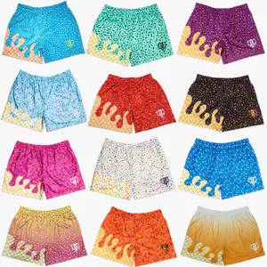 Baseball Lifestyle 101 | Ice Cream Collection Youth Mesh Shorts – 5" Premium Athletic Shorts for Youth & Adults | Lightweight Breathable Summer Sports Shorts | Baseball Training, Gym & Everyday Activewear