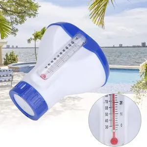 Floating Pool Chlorine Dispenser, Adjustable Chlorine Tablet Dispenser with Flow Vents for Swimming Pools, Hot Tubs, Spas, for Inflatable Swimming Pool, Pool Maintenance