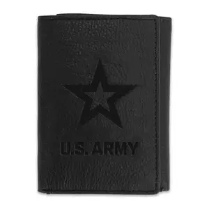 Army Embossed Trifold Wallet
