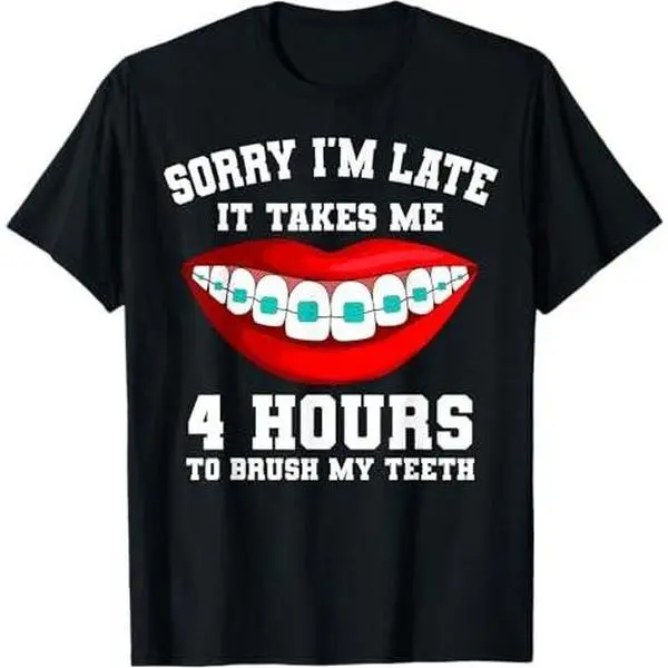 Orthodontist Dental Dentist Braces Mode On T-Shirt