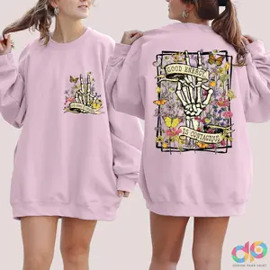 Good Energy Is Contagious Sweatshirt, Mental Health Hoodie, Skeleton Hand Sweater, Flower Sweatshirt, Positive Quotes, Cute Women Gifts