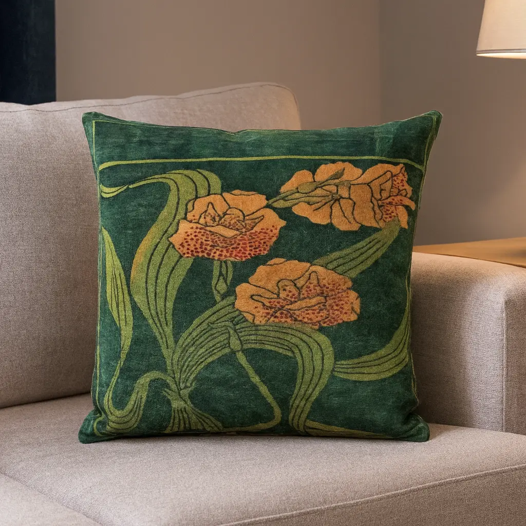 Comfy Sofa Cushions - 1920s Design Exquisite Luxury Arts & Crafts Cushions for Sofa, Comfy Cushions