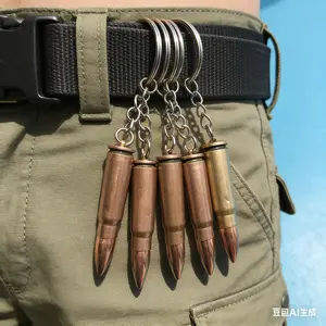 【   gift   】Metallic Tactical Keyring for Guys Do not forcefully open it.