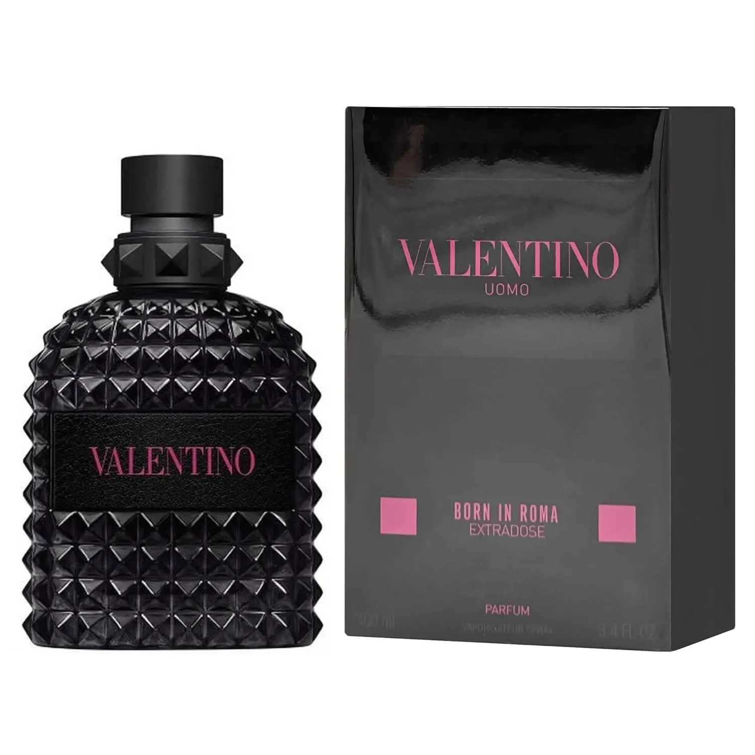 Valentino Uomo Born in Roma Extradose 100ml PARFUM for Men Edp Spray Edp Perfume Spray Fragrance Oud Long Lasting Fragrance