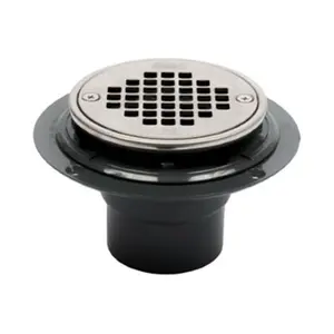 Oatey 264464 2 x 3 in. Low Profile Shower Drain
