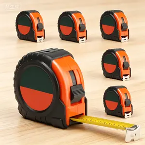 6-Pack Easy Read Retractable Measuring Tape with Fractions, 25-Foot by 1-Inch Bulk Measurement Tape, Durable and Clear Imperial Scale, Fraction Markings for Quick Accurate Measuring