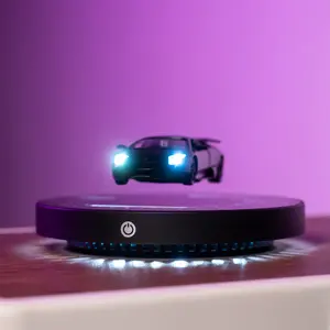 Floating Creative Car 360 Degree Automatic Rotation Lighting Room Office Exhibition Hall Coffee Shop Creative Table Best Gift for Family Boyfriend Girlfriend Business Relationship