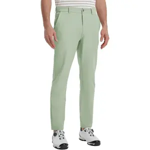Golf Pants Men Lightweight with 5 Pockets - 30"/32"/34" Stretch Water-Resistant Casual Flat Front Mens Dress Pants