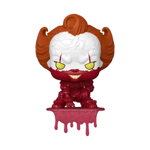 Funko Pop! IT: Welcome to Derry – Bloody Pennywise (Shelf Sitter) #1866 (Entertainment Earth Exclusive)