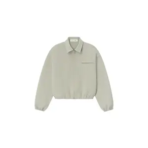 Bonded Canvas Full Zip Jacket "Abby Stone" 202SP258066F