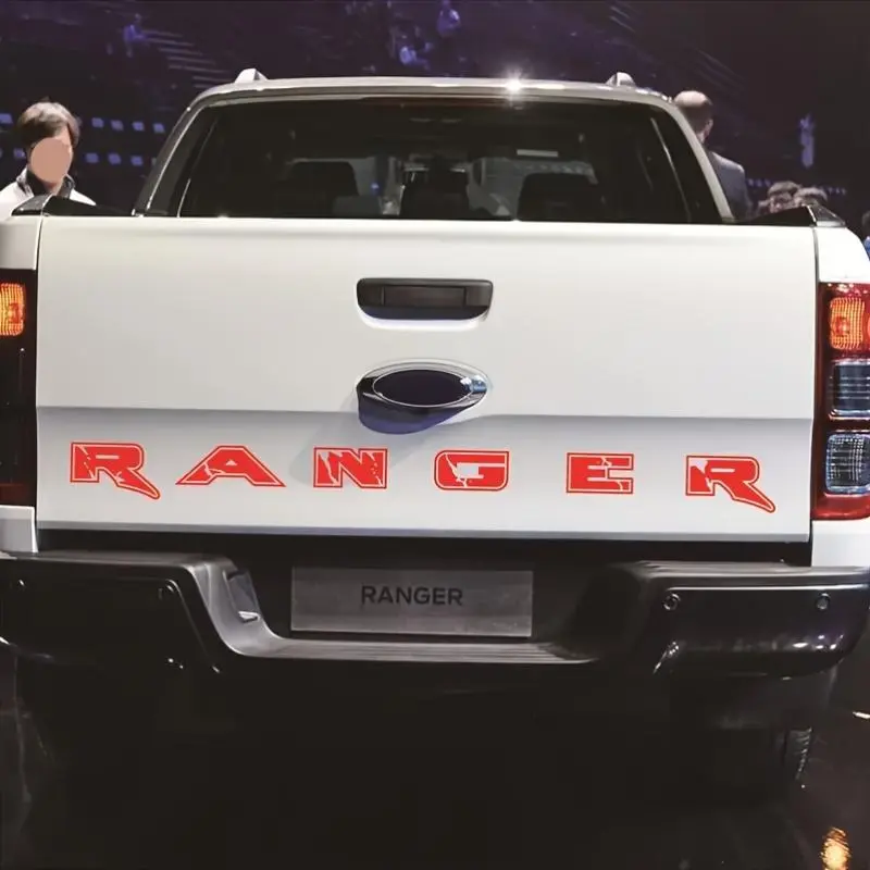 Car Tailgate Sticker, Car Tailgate Letter Pattern Decorative Sticker, Car Body Decorative Sticker, Universal Car Accessories for Ford Ranger, Truck Car Decal, Automotive Decals, Automobile Decals, Decals For Vehicles