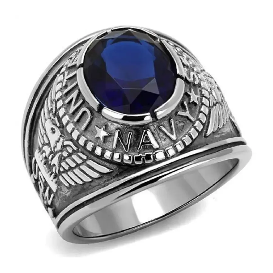 Fashion vintage creative Stainless steel men's ring