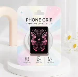 Arcadia Sleep Token MagSafe Phone Grip, Cute Band Inspired Acrylic Phone Holder, Pink Flamingo Pop Socket, Music Fan Phone Accessories, Cute Gift For Fans