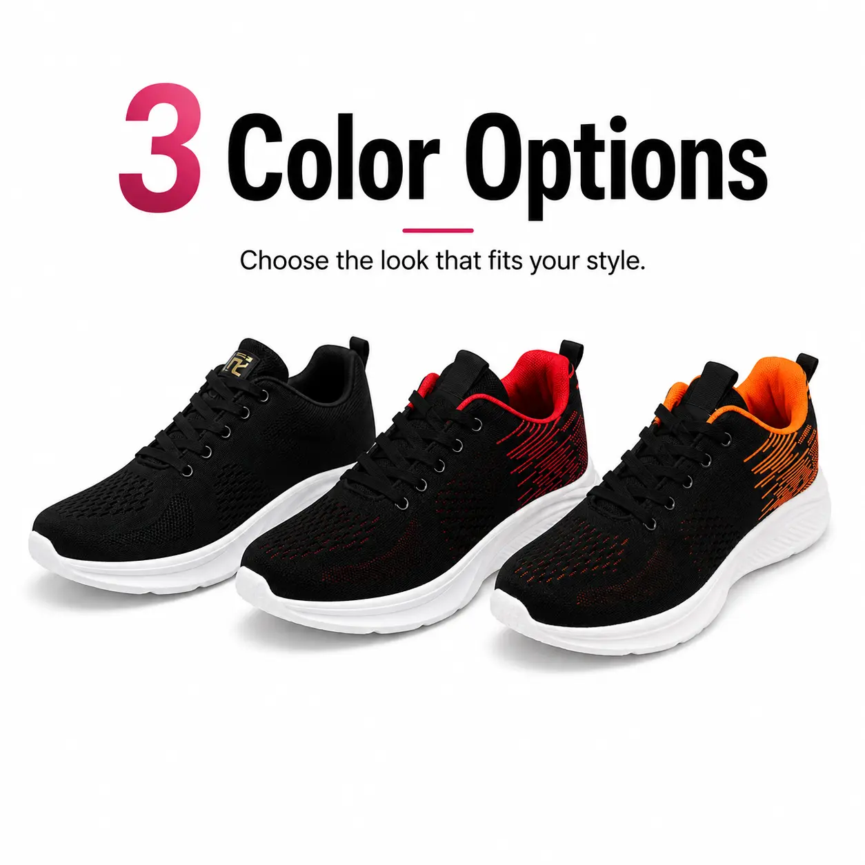 Breathable Knit Upper Airy Mesh Shoes for Cool Comfort Max Airflow Design