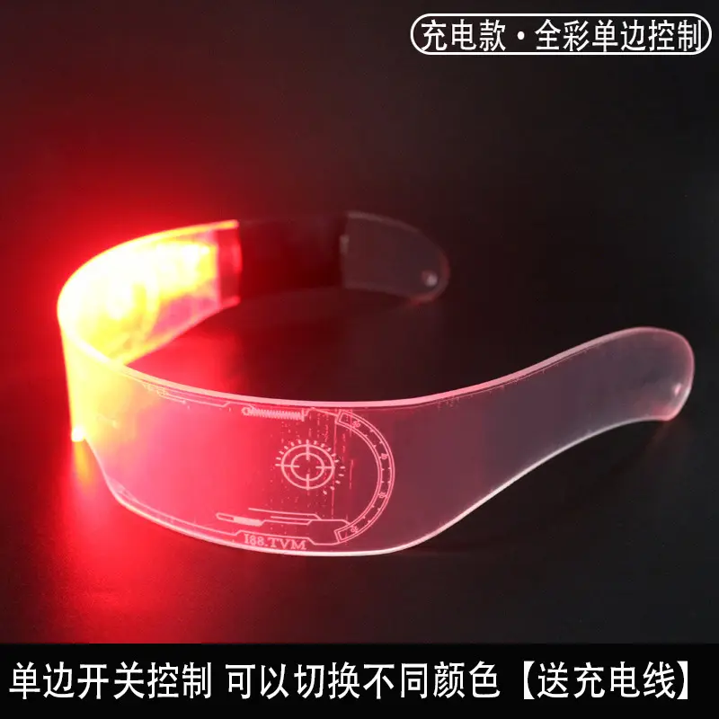 Rechargeable full color (controllable co