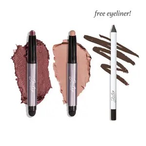 Buy 2 Get 1 Free: 2 Eyeshadow 101 Sticks + 1 When Pencil Met Gel Eyeliner