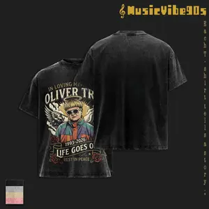 Vintage Oliver Trees Memorial ed Shirt Rip Oliver Trees Tribute ed Tee 1993 - 2026 Graphic T Shir All-Purpose Cotton T-Shirt