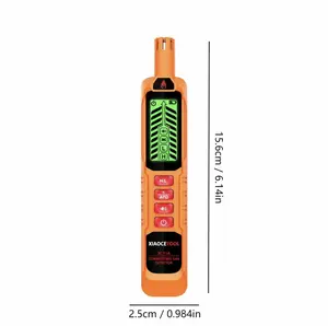 XC528 High Precision Digital AC Voltage Tester, 0-500V Electrical Measuring Tool with ABS Handle, Smart Sensor Tech, Dual-Mode Detection, Safety Features for Home Electricians