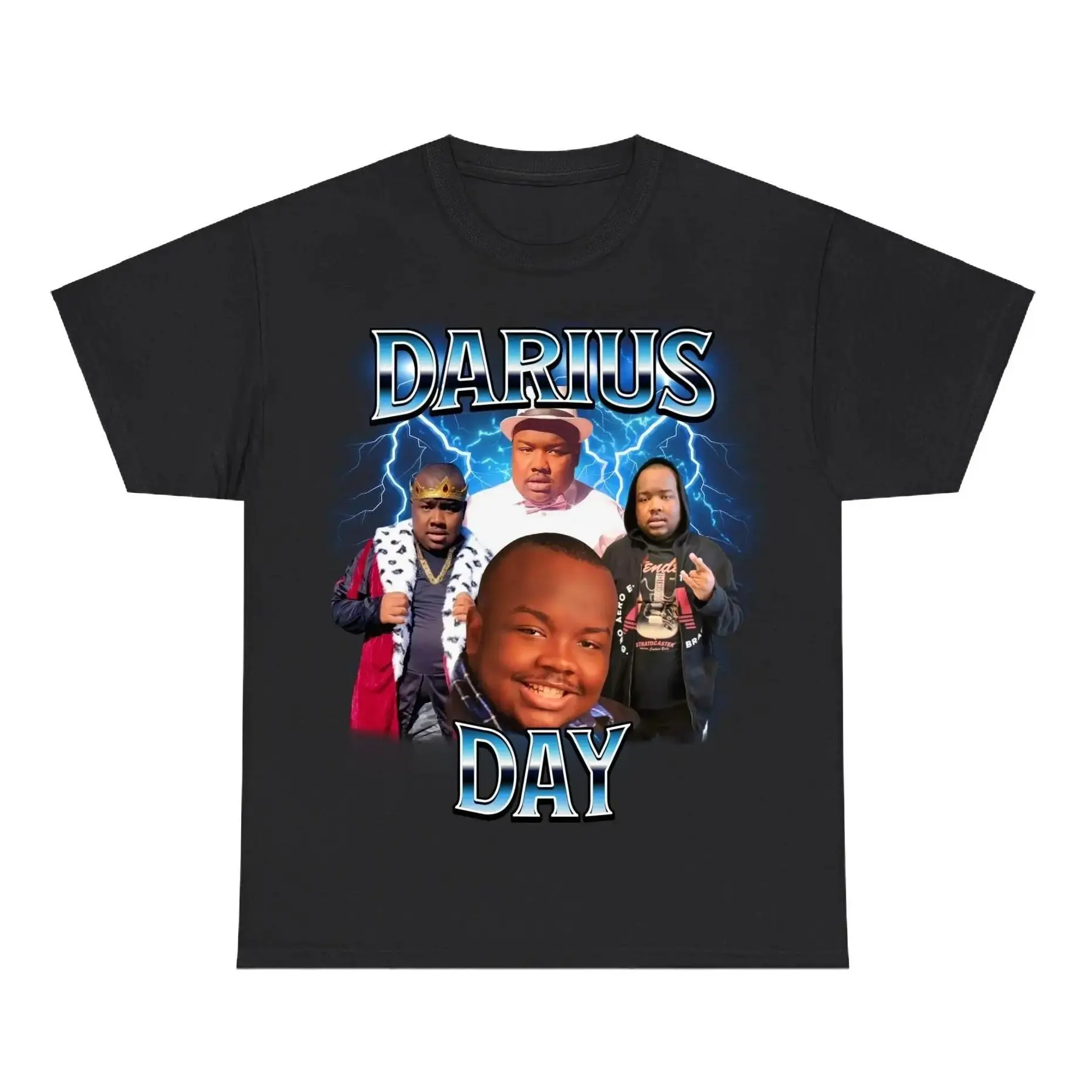 King Darius Day MeMe Graphic T-Shirt, Rap Hiphop Tee, Funny King Darius Shirts
