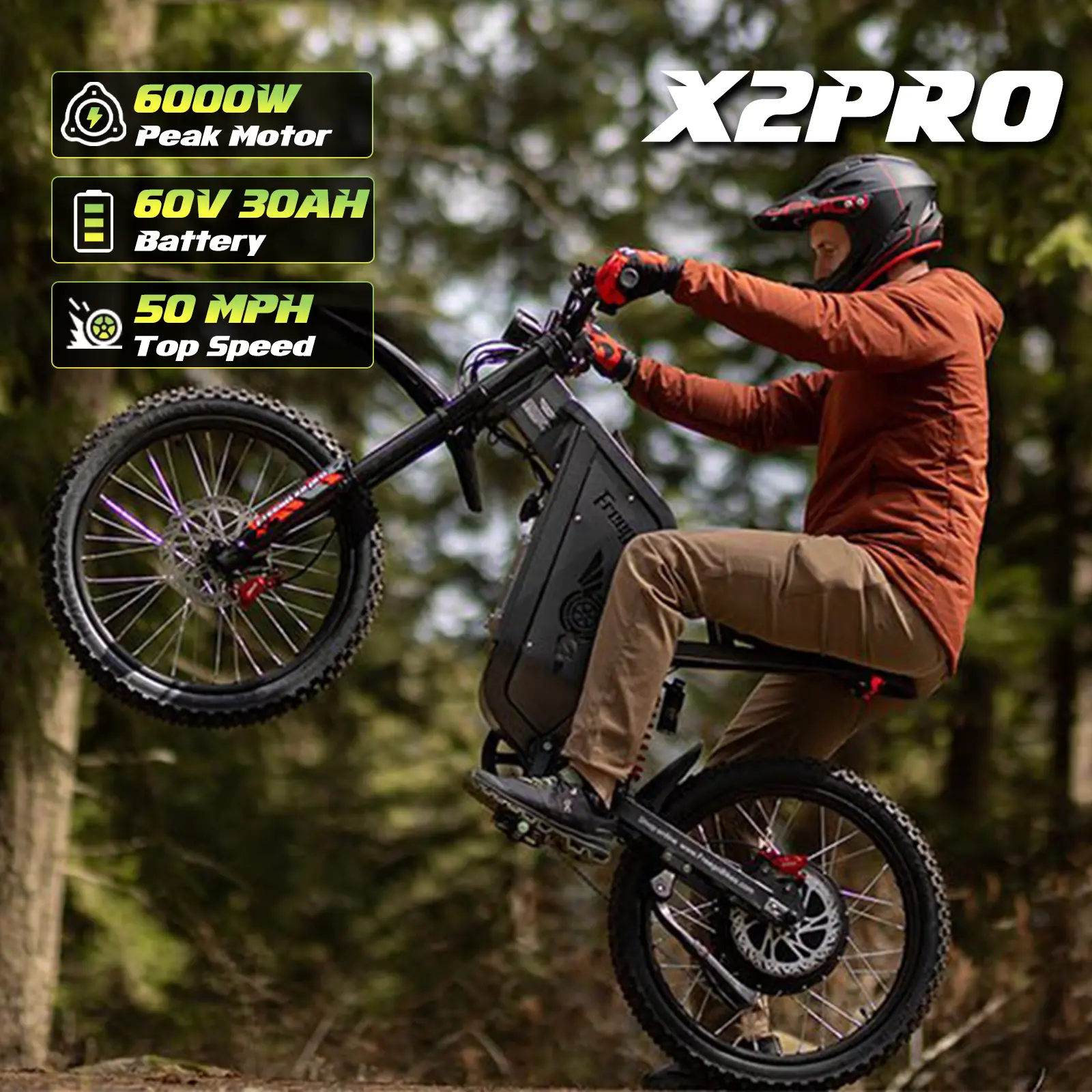 Freego X0 X2 X2PRO X3 Electric Ebike Peak Power 3600 6000 8000W Full freego-x0-x2-x2pro-x3-electric-ebike-peak-power-3600-6000-8000w-full