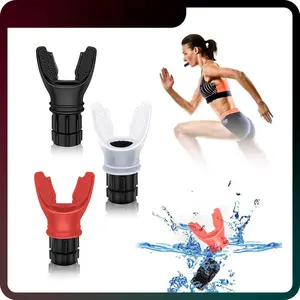 Respiratory Trainer | Compact Lung Exercise Device with High Grade Silicone | Breath Trainer with Adjustable Resistance | Portable & Easy to Clean