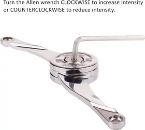 Tiberham Lid Support Hinge Adjustable Buffer Damper for Kitchen Cabinet Door Cupboard Toy Box Durable Zinc Alloy High Load Capacity 22 lbs Pack of 2