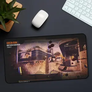 Tranzit Loading Screen Desk Mat, Call of Duty Zombies Desk Mats, High-Resolution Art, Black Ops-Inspired Design Gaming Accessories, Nostalgia Gamer Gift for Him