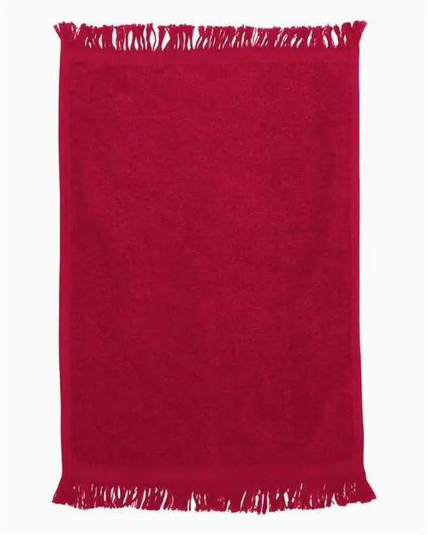 Q-Tees T100 Fringed Fingertip Towel