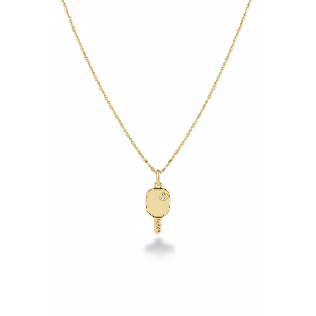 Pickleball Charm Necklace