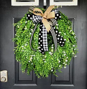 Everyday Wreath - Weeping Willow with Flowers
