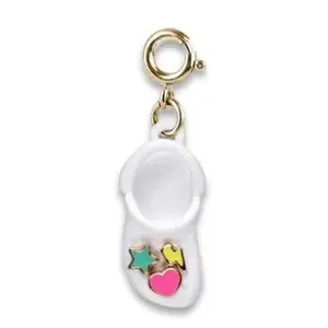 Gold Rubber Clog Charm