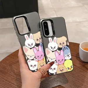 Cute Trendy Korean Group Phone Case Cover Smartphone Compatible with for samsung for galaxy A56 A26 A36 A55 A35 A06 A16 A05 A14 A24 A34 A54 A15 A05S A25 A23 A33 A53 A73 A13 4G 5G Anti-Drop Matte Back