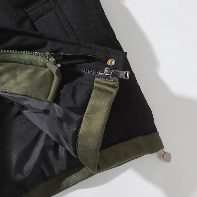 Men's hooded colorblock quilted vest, stylish and warm, the hooded design is casual and versatile, perfect for everyday wear, hanging out with friends, and winter street style.