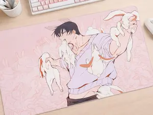 Jujutsu Kaisen Toji Pink Anime Inspired Desk Mat Gaming Mouse Pad Team Mousepad Gaming