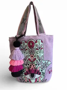 Tote Bag XL wayuu Upholstered special Designs Handmade