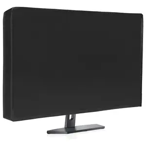 24 Inch Monitor Dust Cover Computer Screen Protective Black Waterproof Protect Sheath Home PC Desktop Gift Lightweight