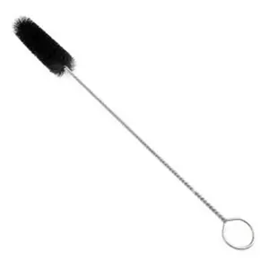 212 MAIN Nylon Tube Brush with Wire Loop Handle - Single Stem House Cleaning Tool, Versatile Nylon Bristles Scrubber for Home Use, 1.25x15.5 in, House Cleaning Tools, Versatile Cleaning Tool