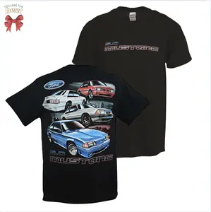 1979 to 1993 Ford Mustang Fox Body 5.0 T-Shirt Mens Tee Classic Car Collection - cristina spolnick