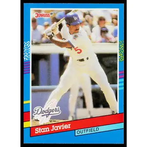 Stan Javier 1991 Donruss #239 Los Angeles Dodgers
