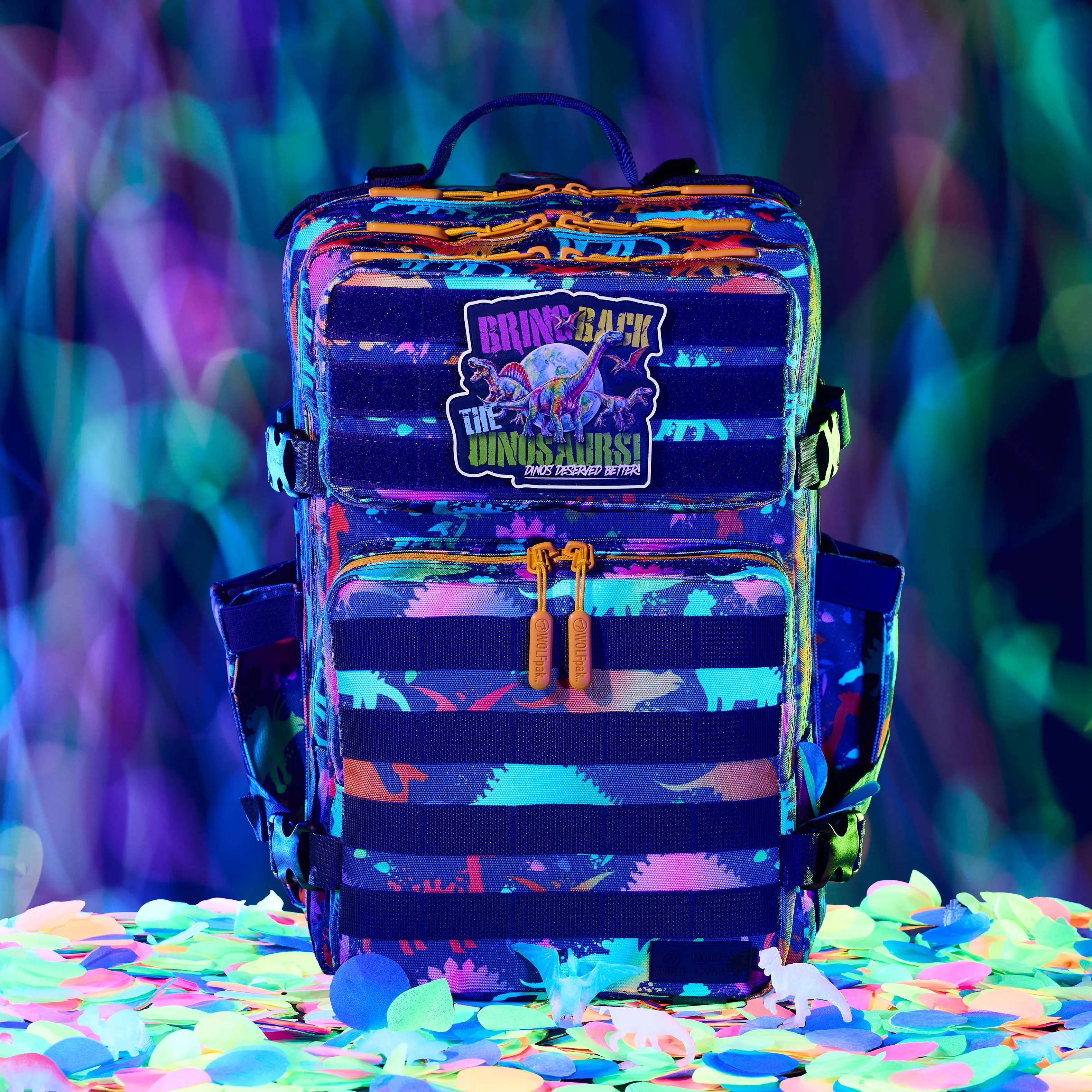 25L Backpack Neon Dino 25L Backpack Neon Dino