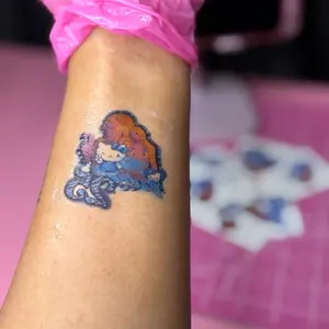 Custom temporary tattoo