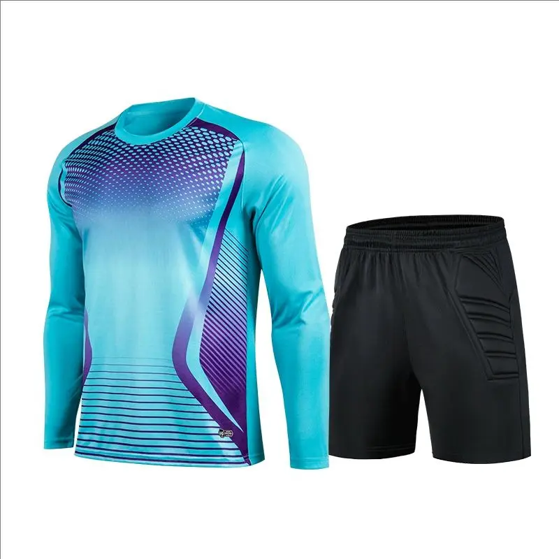 8009 lake blue top+shorts [no sponge on