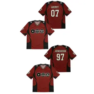 Kpop ARMY Mesh Football Jersey, Bangtan Arirang Tour 2026 Custom Name & Number Streetwear Shirt, Gift for Kpop Army Lovers